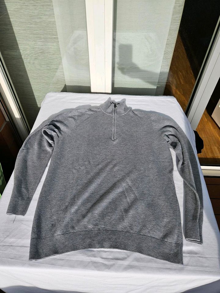 Polo Club Manor Herren Basic Pullover mit Reißverschluss in Lörrach