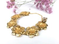 Vintage Nina Ricci Paris Blumen Armband Schmuck Gold Düsseldorf - Pempelfort Vorschau