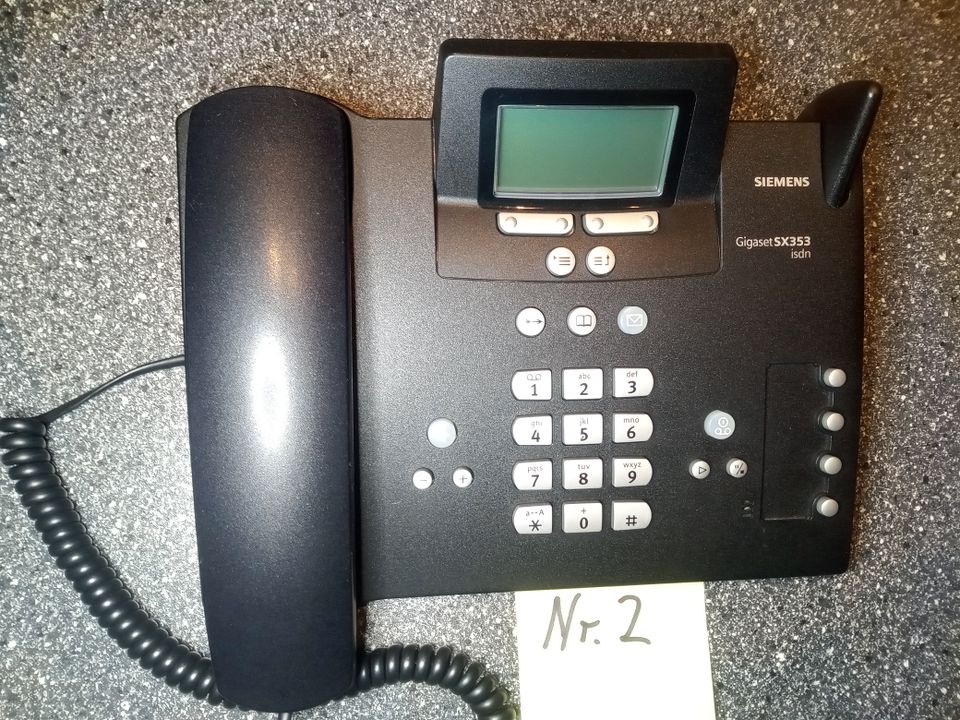 Nr. 2 Gigaset SX353 ISDN Telefon mit AB und DECT Basis in Solingen