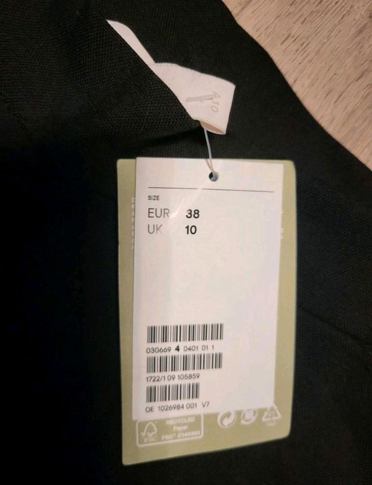 Stoffhose H&M für Damen, Größe 38, schwarz  neu mit Etikett in Fürth