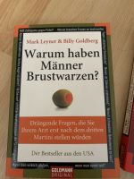 2 Bücher: Warum haben Männer Brustwarzen? / Warum schlafen Männer Niedersachsen - Garbsen Vorschau