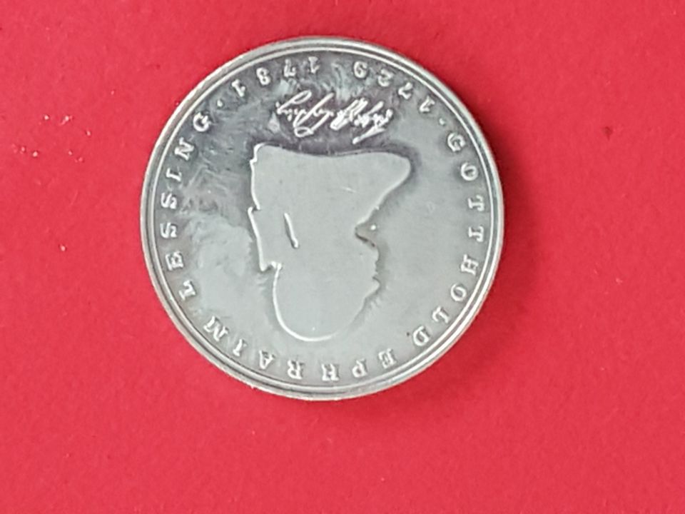 8 x 5 DM Sondermünzen der Bundesrepublik Deutschland in Ibbenbüren