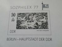 DDR Schwarzdruck Briefmarke MiNr.2249 Berlin Sozphilex 1977 Berlin - Marzahn Vorschau