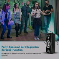Bluetooth Karaoke Anlage Mobile Dj Pa Mobile Lautsprecher Akku Berlin - Charlottenburg Vorschau