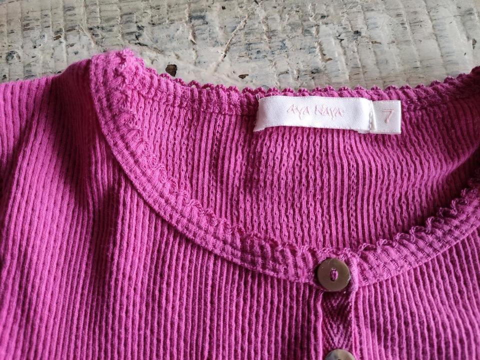AYA NAYA Shirt Henley 7y 122 Longsleeve Langarm Pink TOP Skandi in Stuttgart