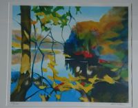 Tadashi Asoma, Autumn Contemplation, Original-Lithografie Schleswig-Holstein - Henstedt-Ulzburg Vorschau