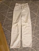 Pull & Bear Jeans weiß XXS Baden-Württemberg - Ditzingen Vorschau
