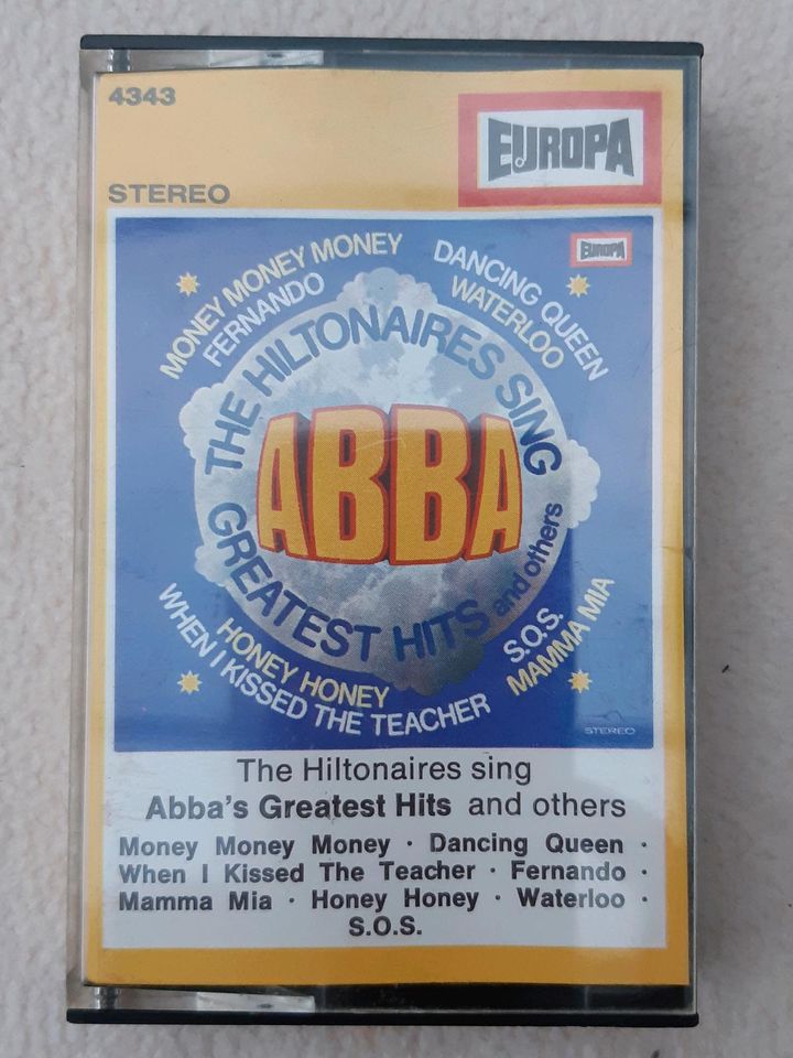 Kassette The Hiltonaires sing ABBA greatest hits in Sehlde