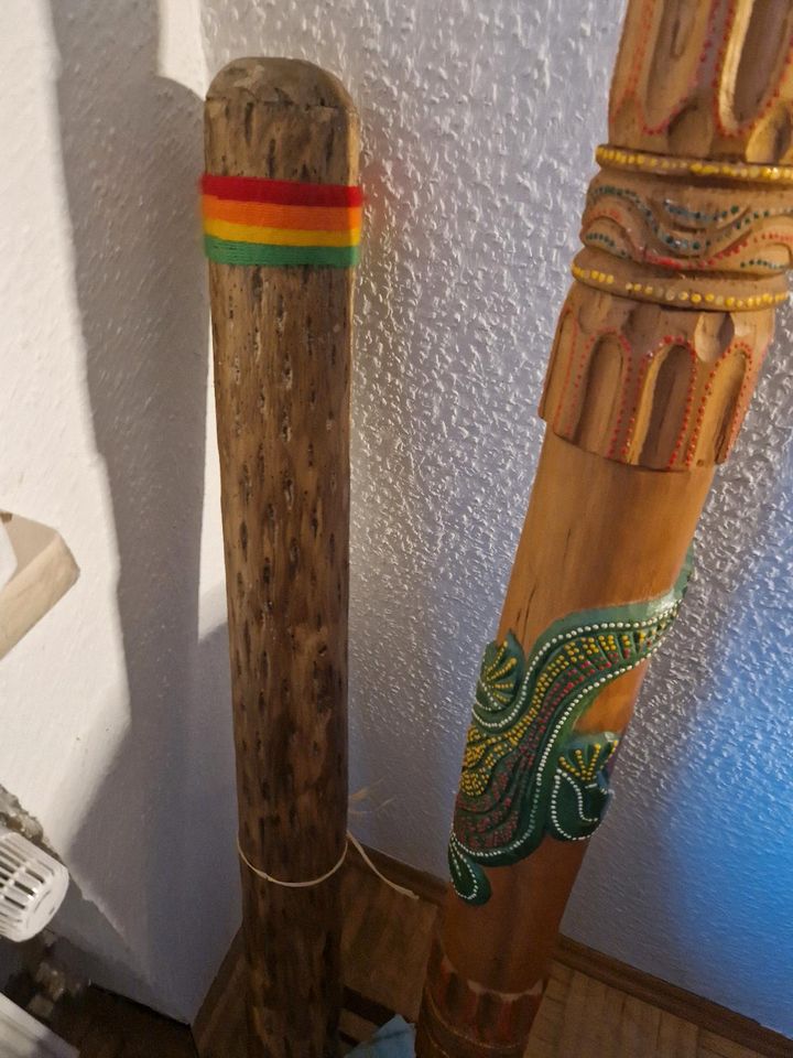 Didgeridoo130cm"Chamäleon"&Rainmaker,beide hochwertige Ausführung in Bamberg