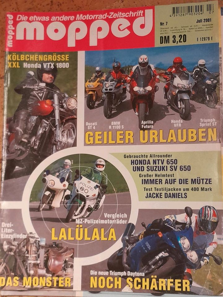 Mopped-Motorrad-Zeitschriften.Harley,Custom,Racer,Moped,125er... in Wettstetten