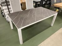 -30%! Gartentisch 180x100 Aluminium weiß HPL Marmoroptik Niedersachsen - Delmenhorst Vorschau