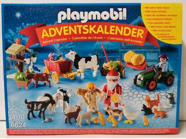 Playmobil Adventskalender "Weihnachten auf dem Bauernhof" 6624 in Eschershausen