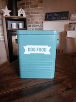 Dog Food Container Box Dose Hundefutter Neu türkis Niedersachsen - Geestland Vorschau