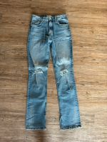 Zara high waist Jeans mit Beinschlitz blau 36 Niedersachsen - Oyten Vorschau