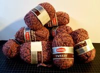 Wolle Britanica Tweedy rosa-grau meliert 10x50gr Nordrhein-Westfalen - Troisdorf Vorschau