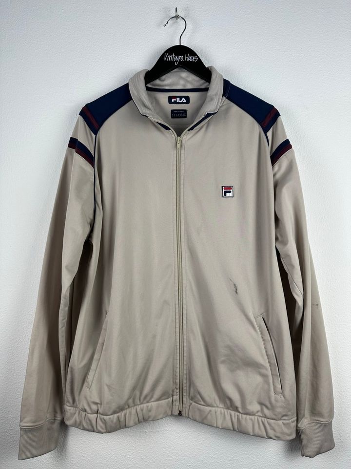 Vintage Fila Sweatshirtjacke - Retro Jacke - Oldschool - Gr. L-XL in Neuenhaus