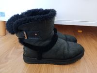 Original UGG Aireheart Gr.40 schwarz Glattleder Biker Style Baden-Württemberg - Mannheim Vorschau