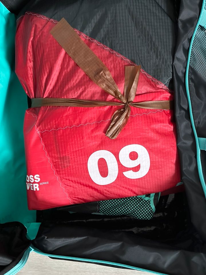 Eleveight Kite RS V7 9qm grau rot Allroundkite Neu in Kröpelin