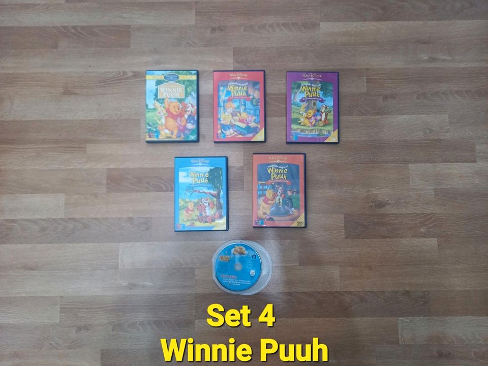 Kinder DVD Set Maulwurf Biene Maja Benjamin Blümchen Winnie Puuh in Berlin