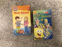 Mitnehmspiel, Mein Körper, Pachisi, Spongebob Nordrhein-Westfalen - Borgholzhausen Vorschau