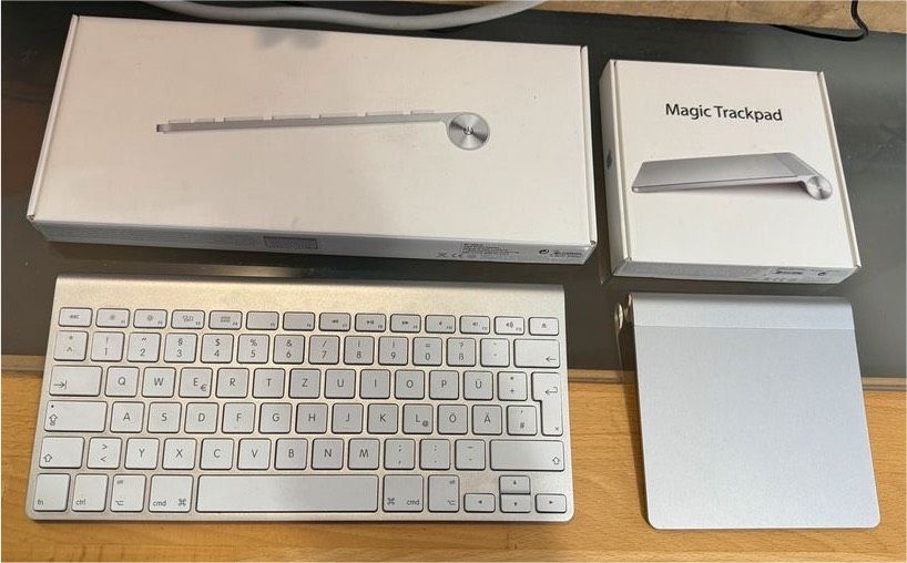 Apple wireless keyboard und Magic Trackpad in Mainhausen