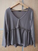 Shein Curve Curvy Shirt Babydoll langarm braun Größe XL ca. 42/44 Baden-Württemberg - Ketsch Vorschau