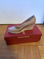 Marco Tozzi Damen Schuhe mit Absatz Glitzer Pumps beige Größe 38 Schleswig-Holstein - Kaltenkirchen Vorschau