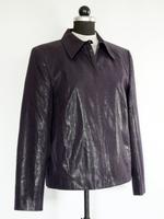 Tayfun Jacke leicht Blazer Gehrock dunkellila Kunstl Gr.40 Top Bayern - Augsburg Vorschau