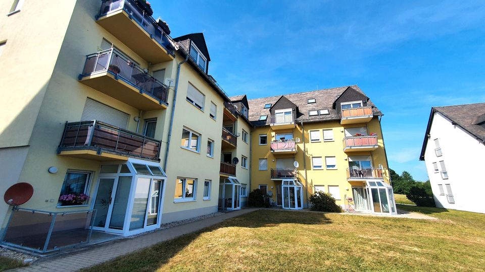 6 Monate kaltmietfrei!!! Einzimmer-Appartment mit Balkon und PKW-Stellplatz! in Hartenstein