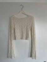 Stradivarius Shirt Bluse Flared Sleeve  M vanille weiß Bayern - Manching Vorschau