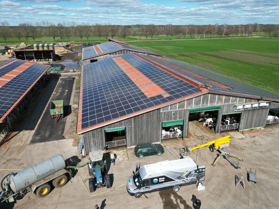 PV-Reinigung-Solarreinigung-Photovoltaikanlagen-Reinigung in Lübbecke 