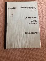 Reparaturanleitung Nr.854 Bd. 5 Citroën, 2 CV, Dyane, Acadiane Niedersachsen - Stelle Vorschau