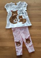 Baby Mädchen Set H&M T-Shirt und Leggings Gr 68 Bayern - Walderbach Vorschau