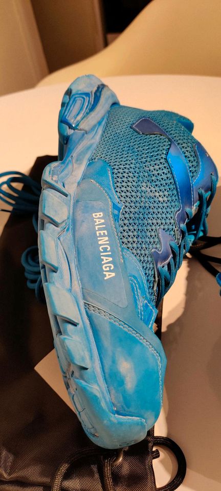 Balenciaga Track 3 Destroyed Sneaker 43/44/45/46 Herrenschuh Blau in München