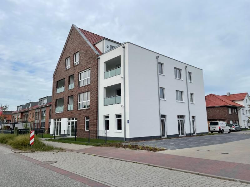 Neubau Erdgeschoss-Gewerbefläche im Kapitänsviertel in Papenburg-Untenende, www.deWeerdt.de in Papenburg