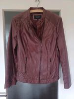 Manguun Lederjacke Bikerjacke Bikerstil echt Leder bordo 40 NEU Bayern - Schauenstein Vorschau