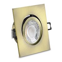 LED Einbauleuchte dimmbar quad Spot schwenkbar Messing GU10 230V Nordrhein-Westfalen - Hagen Vorschau