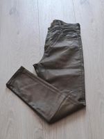 Adriano Goldschmied Skinny Jeans Bronze Lederoptik W31 L30 coated Bayern - Weidenbach Vorschau