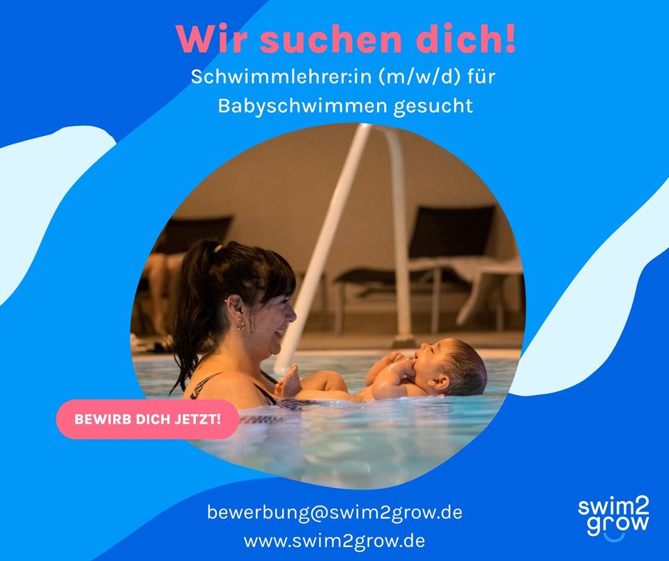 Schwimmtrainer (m/w/d) für Babyschwimmen in Ilvesheim gesucht! in Ilvesheim