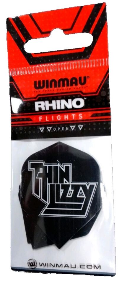 3 Dart Flight "Thin Lizzy schwarz" WINMAU in Büren