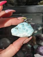 Larimar Scheibe poliert Mineralien Kristall Nordrhein-Westfalen - Hövelhof Vorschau