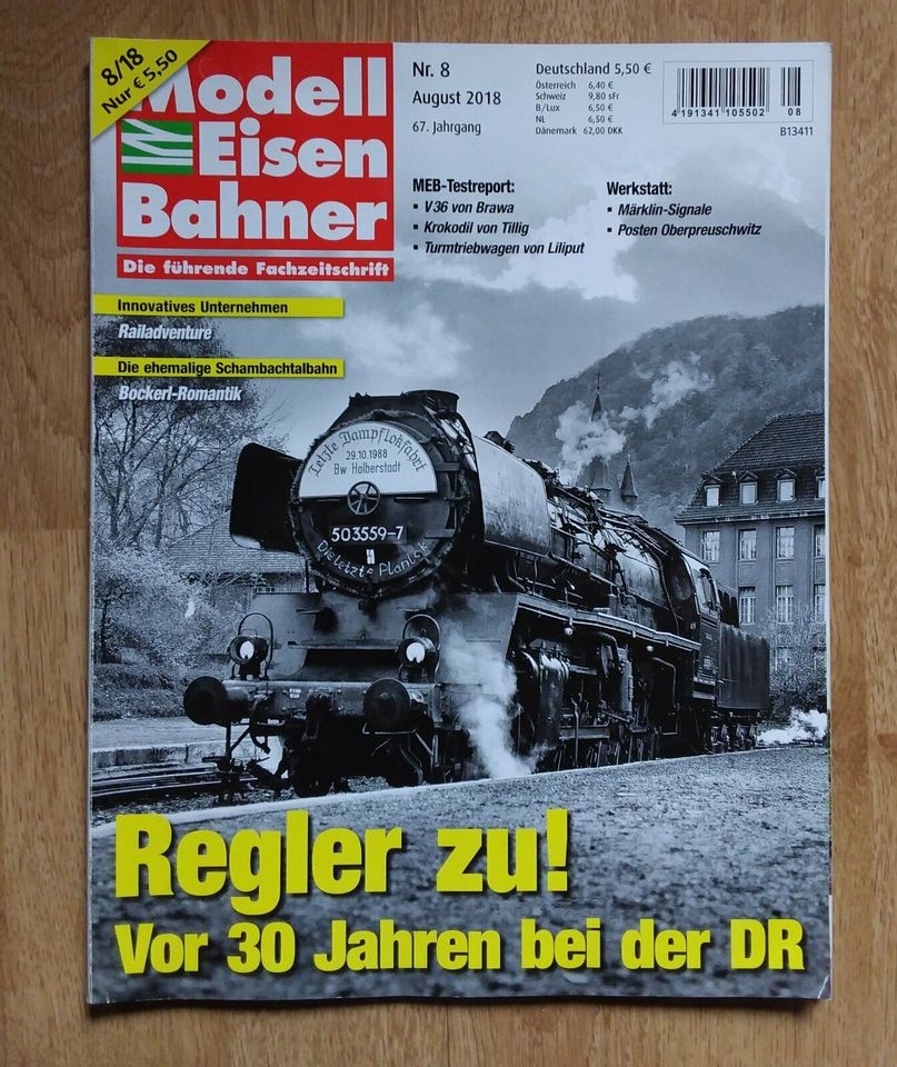 Modell Eisenbahner 8 /18 und 11 / 2014 Bahnknoten Bebra + WEITERE in Castrop-Rauxel