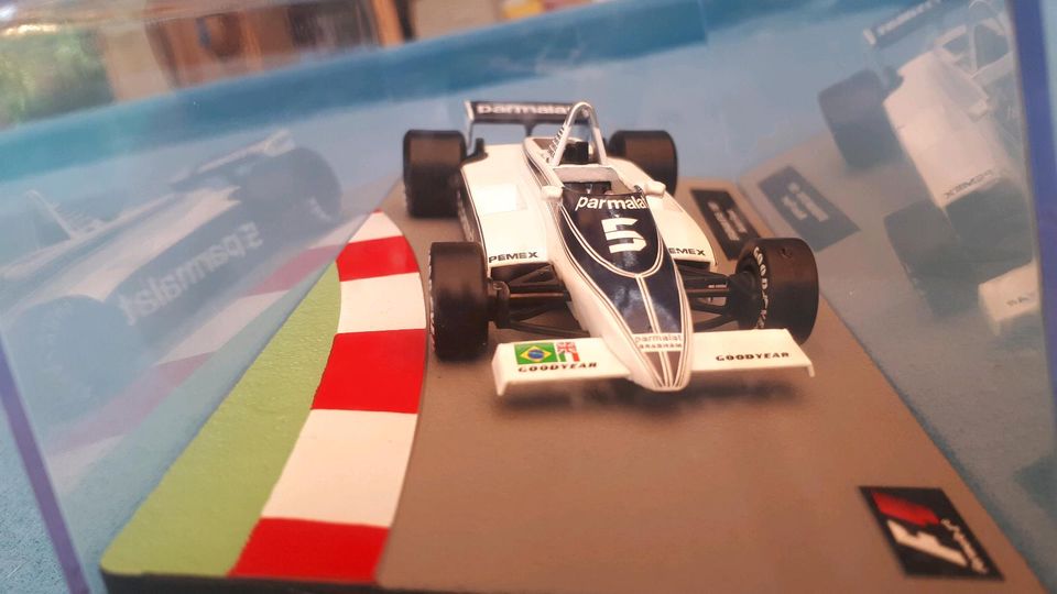 Nelson Piquet Brabham BT49C 1:43 Panini Ixo Rennwagen Kollektion in Hannover