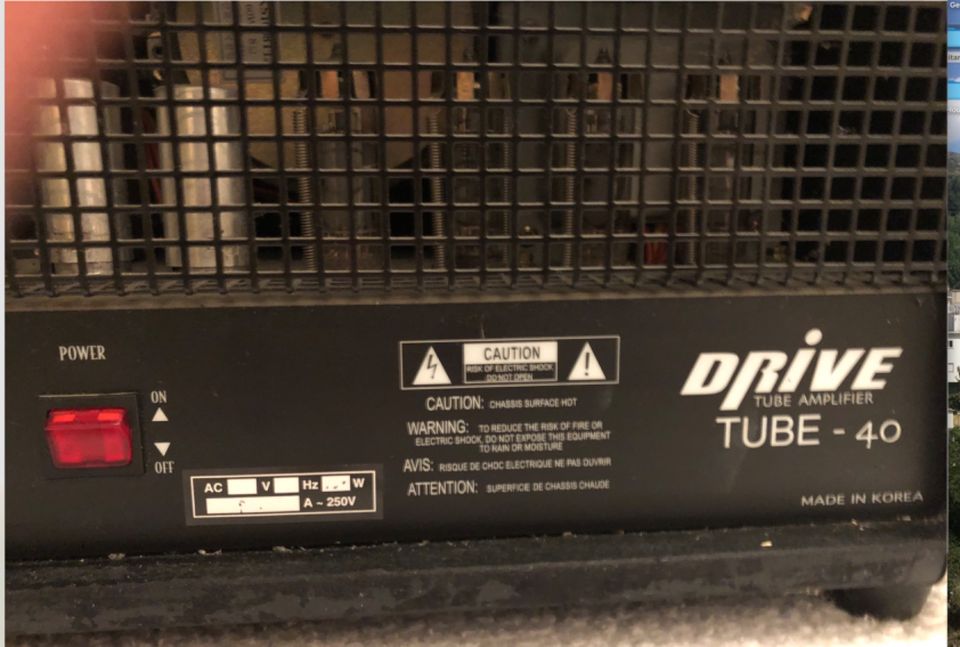 Drive Tube/Röhren Amp/Verstärker Combo 40 Watt 10 Zoll Speaker in Hamburg