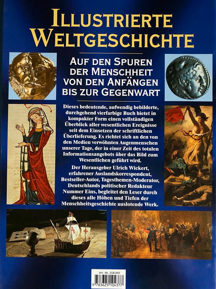 Illustrierte Weltgeschichte Ulrich Wickert in Wadern