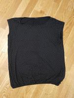 OPUS T-Shirt schwarz weiße Tupfen Gr. 40 Leipzig - Plagwitz Vorschau