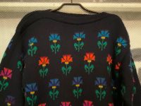 Norweger Wollpullover Blumen vintage floral reine Wolle Gr S-M Niedersachsen - Stoetze Vorschau