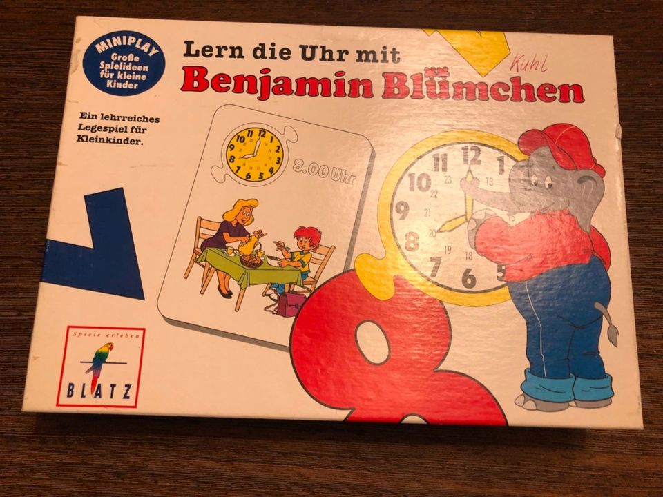 Lern die Uhr mit Benjamin Blümchen, ab 3 Jahren, 1 - 4 Spieler in Potsdam