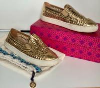 Original Tory Burch Huarache Slip-On Sneakers Gr. 38,5 / 39 Sachsen - Zwickau Vorschau