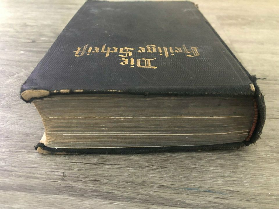 Buch: Die Bibel oder die ganze heilige Schrift (AT + NT) von 1933 in Tannenberg
